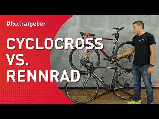 Cyclocross vs. Rennrad - Die Unterschiede