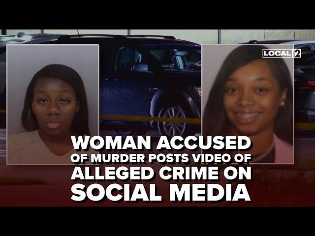 Woman accused of Cincinnati murder posts video of alleged crime on social media