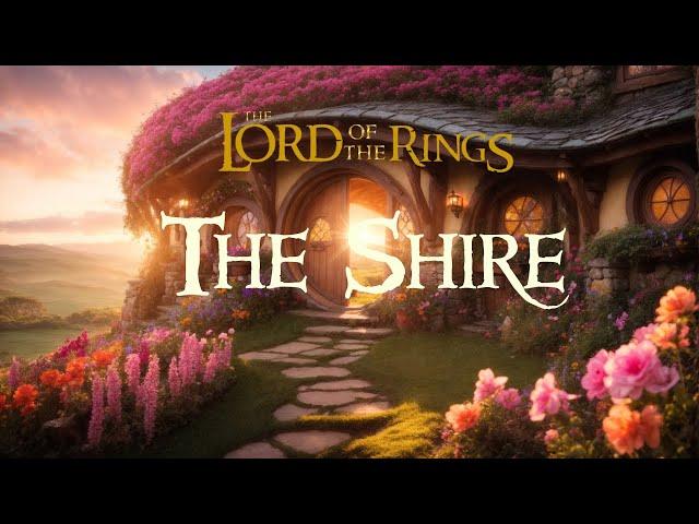 Enchanted Sunrise in The Shire: A Journey through Middle-Earth/ LOTR/ Music & Ambience