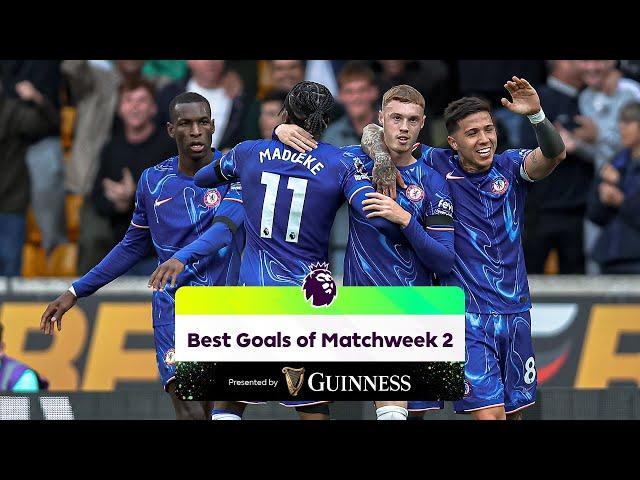 The BEST Goals of Matchweek 2, ft Palmer, Haaland, Son and More! | Presented by Guinness