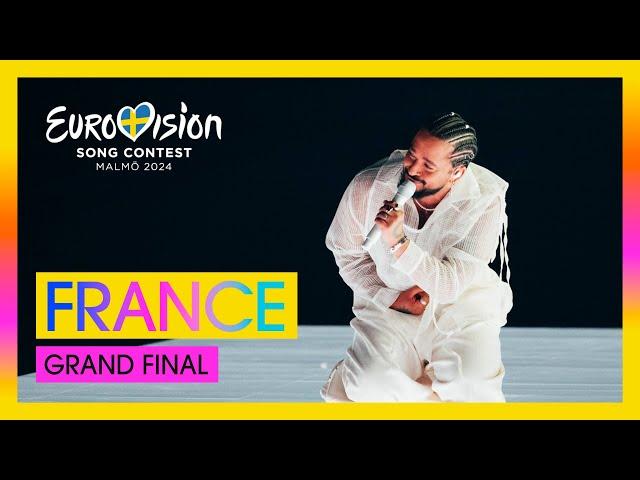 Slimane - Mon Amour (LIVE) | France  | Grand Final | Eurovision 2024