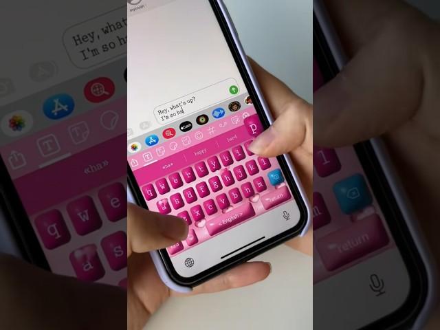 Chat like no other with creative fonts, keyboards, kaomoji and simbols #ios17 #iphones