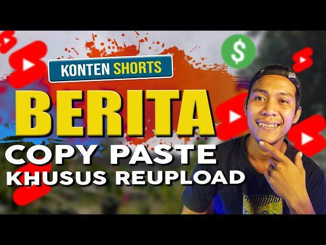 Cara Bikin Video berita untuk youtube Shorts Reupload Bebas Hak Cipta dan Konten Berulang