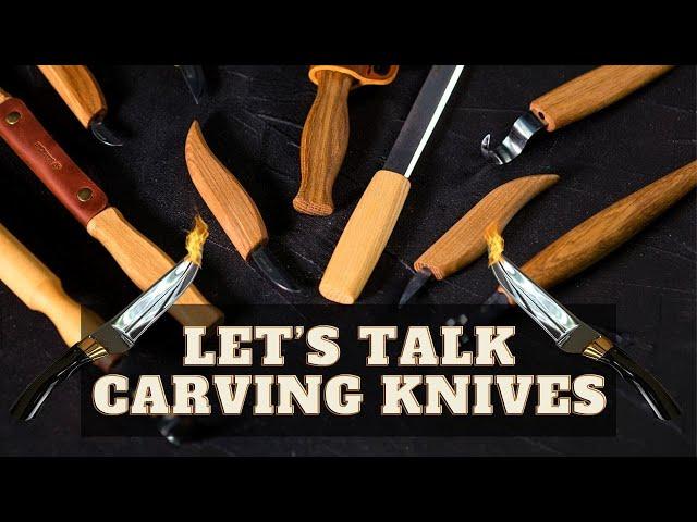 Let's Talk Wood Carving Knife Models from BeaverCraft