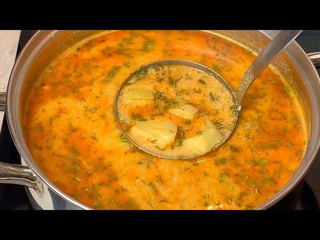 Transcarpathian soup! The simplest and most satisfying soup WITHOUT meat IN 30 MINUTES