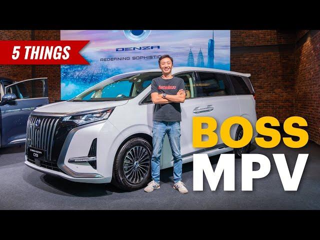 2025 Denza D9 electric MPV in Malaysia - the new MPV king? - AutoBuzz