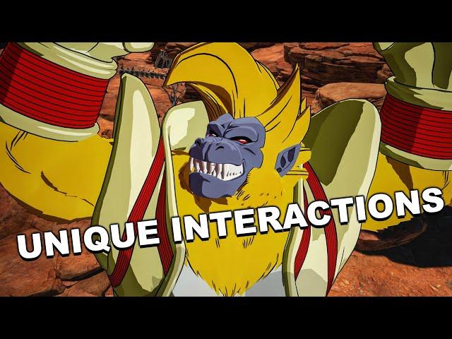 Dragon Ball Sparking Zero - Great Ape Baby Unique Interactions (Special Quotes)