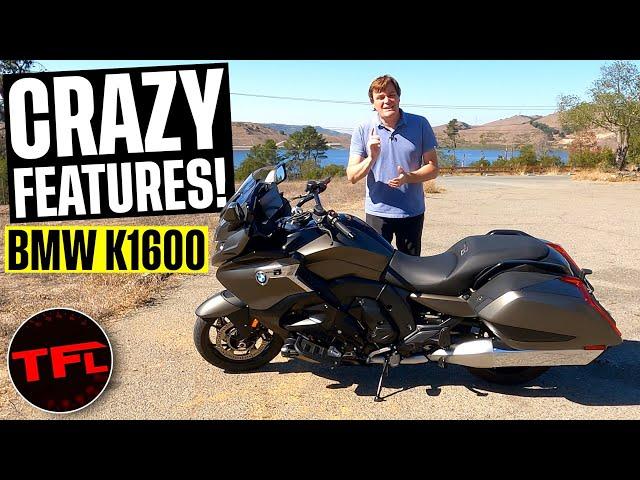 Check Out The Super High-Tech BMW K1600 And All Its Crazy Features!