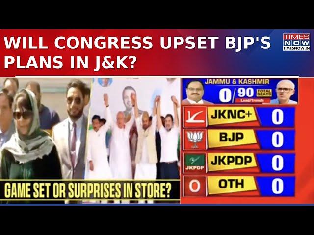 Jammu & Kashmir Assembly Election Results 2024: Will Congress Upset BJP's Plans In J&K? | Times Now