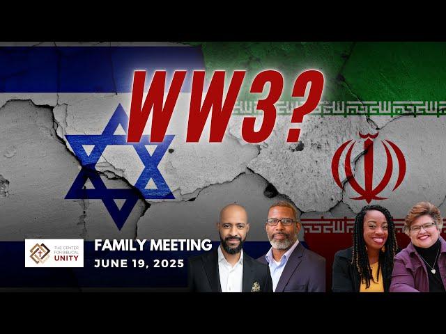 Breaking Down the Israel-Iran Conflict, U.S. Role & Biblical Views | Family Mtg | 6/19/25