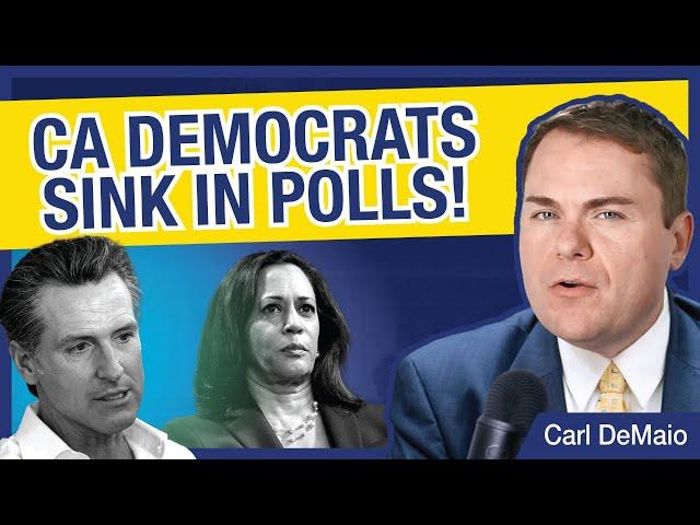 CA Democrats Sink in Polls!