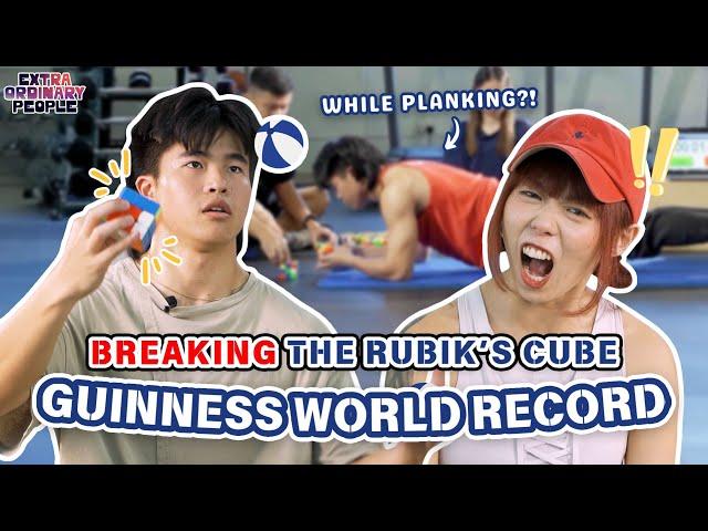 We Try Breaking a Guinness World Record in Speedcubing | Extraordinary People