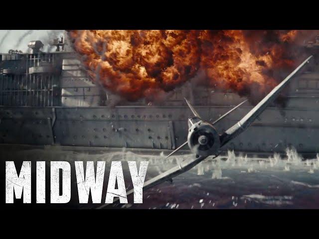 'American Squadrons Turns the Tide Against the Japanese Fleet' Scene | Midway