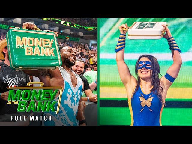 FULL MATCH: Nikki A.S.H. and Big E win Money in the Bank Ladder Matches: Money in the Bank 2021