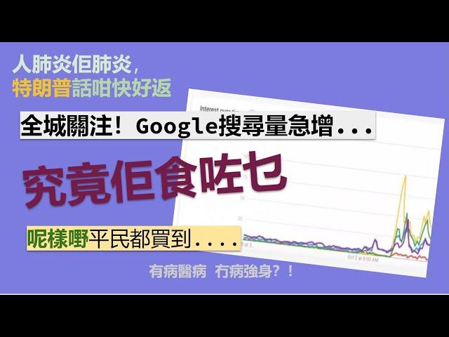 !! 維他命D抗炎？Google搜尋量急增全城關注特朗普戰勝新冠肺炎️究竟食乜補品？️原來平民都可以買到既維他命D！