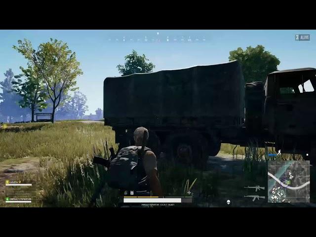OMEGA117SPARTAN PLAYS - PUBG (XBOX) -  Squad - Din Din for the Win WIN #1