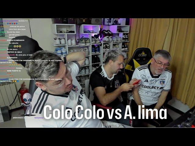 Compacto Alianza Lima vs Colo Colo (resumen twitch) Mi papa se vuelve loco...