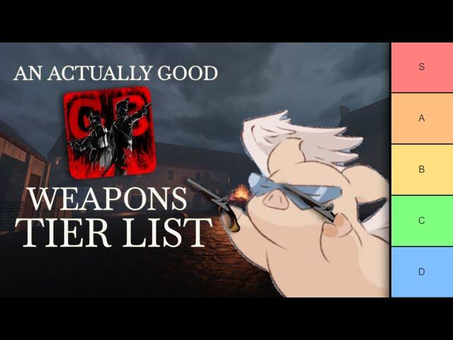 An Actually Good G&B Weapons Tier List Video (v0.13)