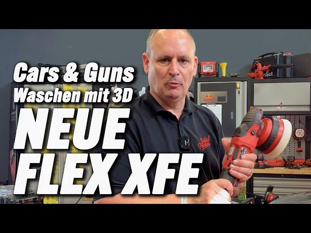 Flex Poliermaschine Akku XFE: 2. Eindruck | CZ Detailing bei Crystal Cruisers | Waschen mit 3D