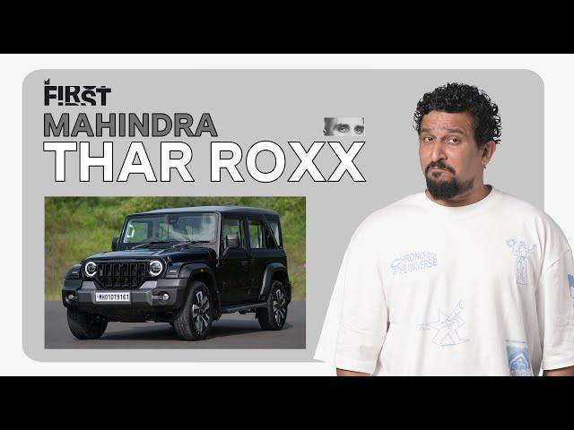 Mahindra Thar Roxx 2025 First Impressions | #MotorIncFirst S02E33