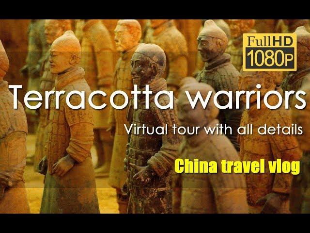 Virtual tour to Terracotta warriors museum-兵马俑-HD |  China travel vlog