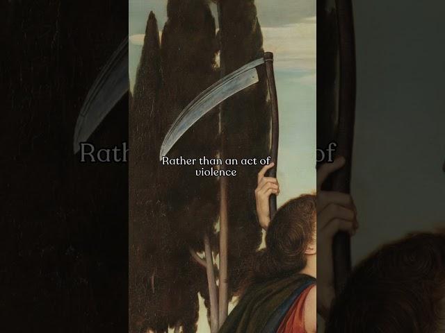 The Quiet Embrace Of Death #history #art #painting