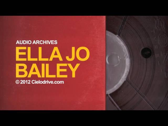 Audio Archives: Ella Jo Bailey