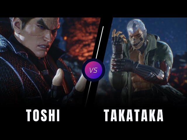 Tekken 8 - Takataka (Bryan) VS Toshi (Kazuya) Quick Matches