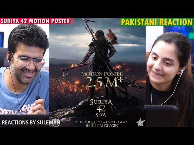 Pakistani Couple Reacts To Suriya 42 - Motion Poster | Suriya | Siva | Devi Sri Prasad |Studio Green