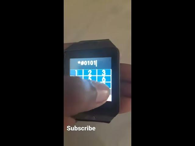 dz09 smart watch secret Code