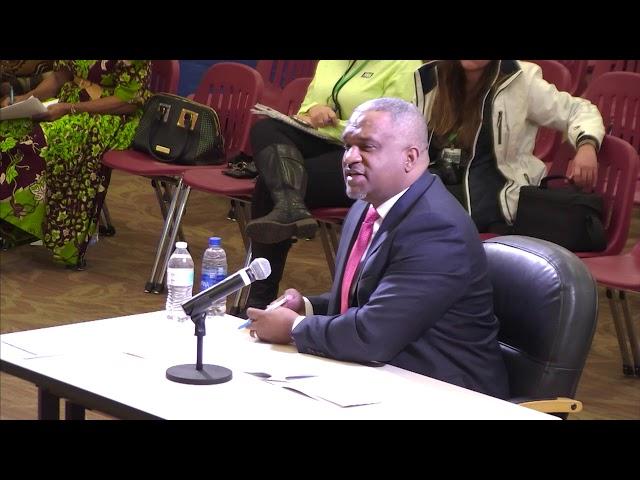 Superintendent Candidate Dr. Shaun Black Interview