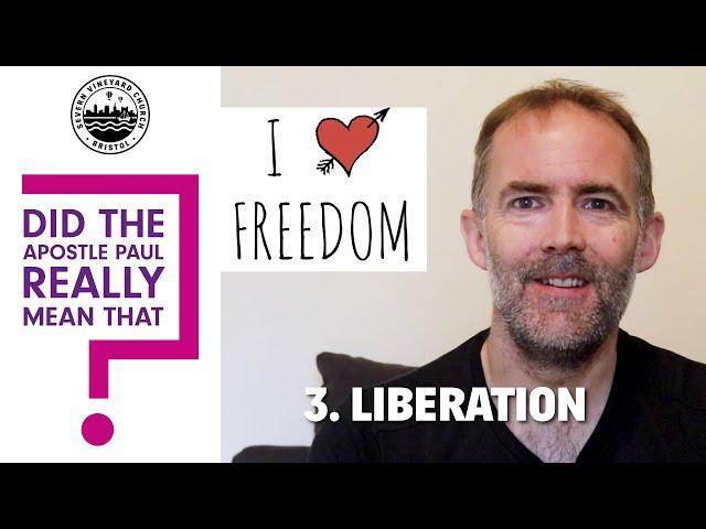 'Did Paul really mean that? Episode 3 - Liberation' by Owen Lynch