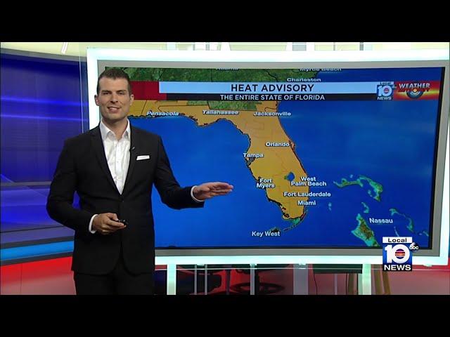 Heat Advisory remains in effect for entire state of Florida