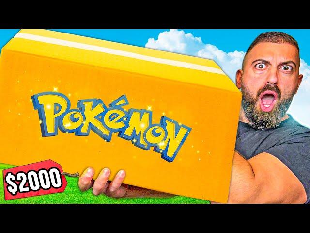 The BIGGEST Pokemon Mystery Box EVER Has EVERYTHING Inside!