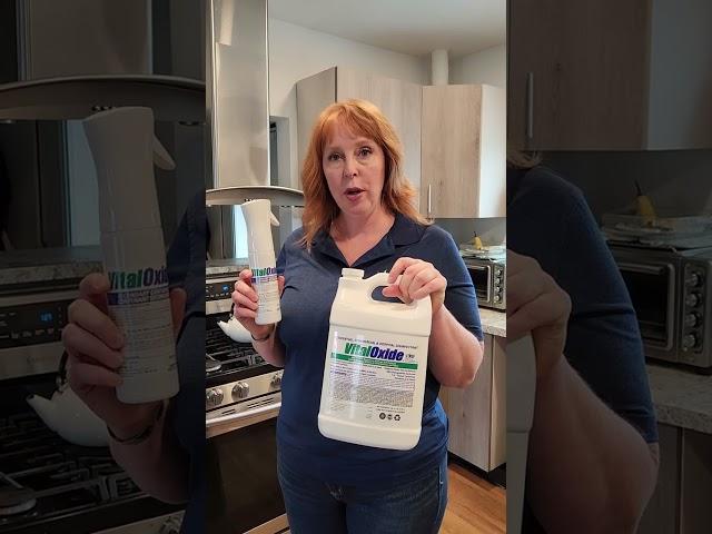 What is a disinfectant? What kills mold? What kills viruses? Vitaloxide is the 7-in-1 cleaner we use