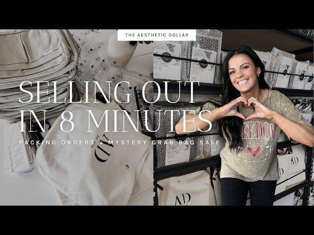 Selling Out During our BIGGEST Sale | New Dashboards | Studio Vlog | No. 24 |  @IrresistibleMeCom