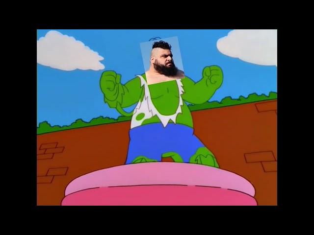Homer Simpson or Iranian Hulk?