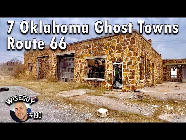Route 66 Ghost Towns Oklahoma - 7 towns in northeast Oklahoma on or near Route 66