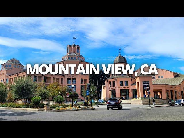 Exploring Downtown Mountain View, California USA Walking Tour #mountainview #downtownmountainview