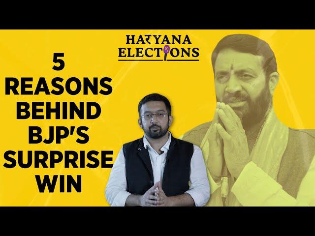 Haryana Election Results 2024: 5 Reasons Why BJP Won and Congress Lost | The Quint