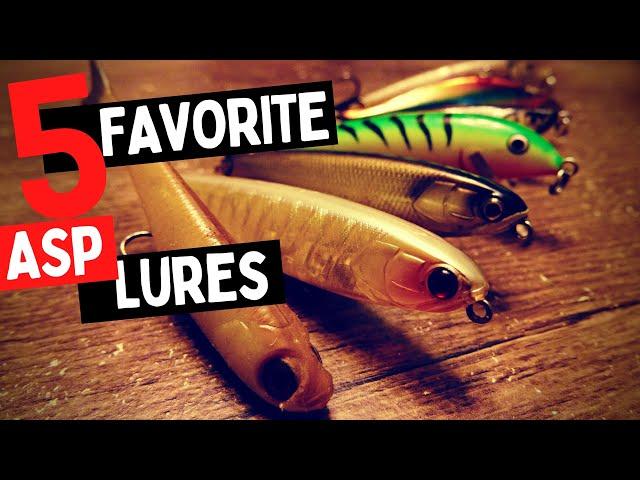 My Favorite 5 Asp Lures - Lure Talk