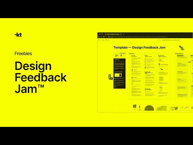 Figma freebie — Design Feedback Jam™