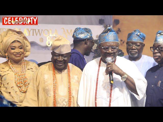 CHIEF OLAYIWOLA AMOJE 80TH BIRTHDAY CELEBRATION