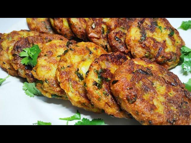 Aloo Tikki Recipe | Aloo Tikki Chaat | How to make Crispy Aloo Tikki at home ️Ramzan Special Recipe