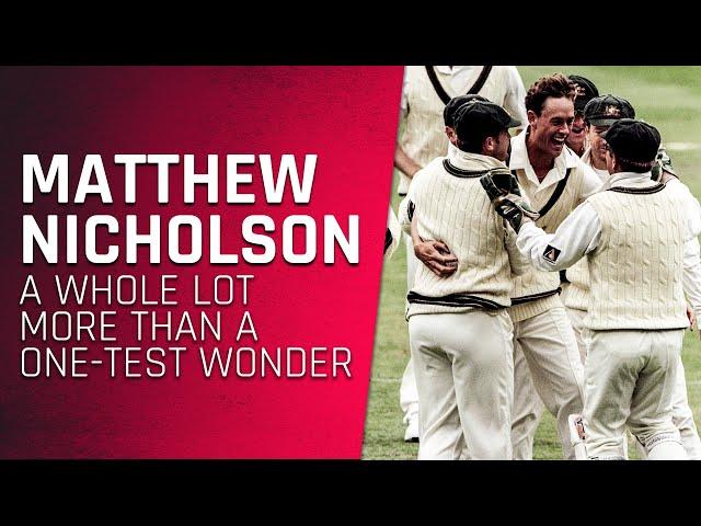 Boxing Day Test | The Surreal One-Test Career Of Matthew Nicholson