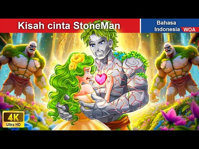 Kisah cinta StoneMan ️ Dongeng Bahasa Indonesia  WOA Indonesian Fairy Tales