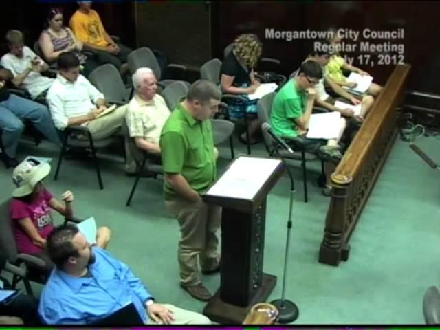 Morgantown City Council - Urban Deer Archery Hunt Update - July 17, 2012
