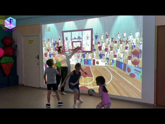 Interactive sports mode for interactive wall