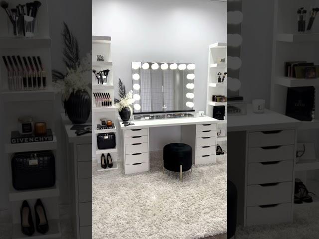 Hollywood Vanity Mirror Transformation | Makeup Room Setup | Before & After Vanity