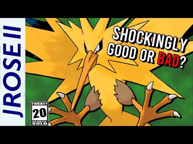 How Fast Can you Beat Pokemon Red/Blue with Just a Zapdos?